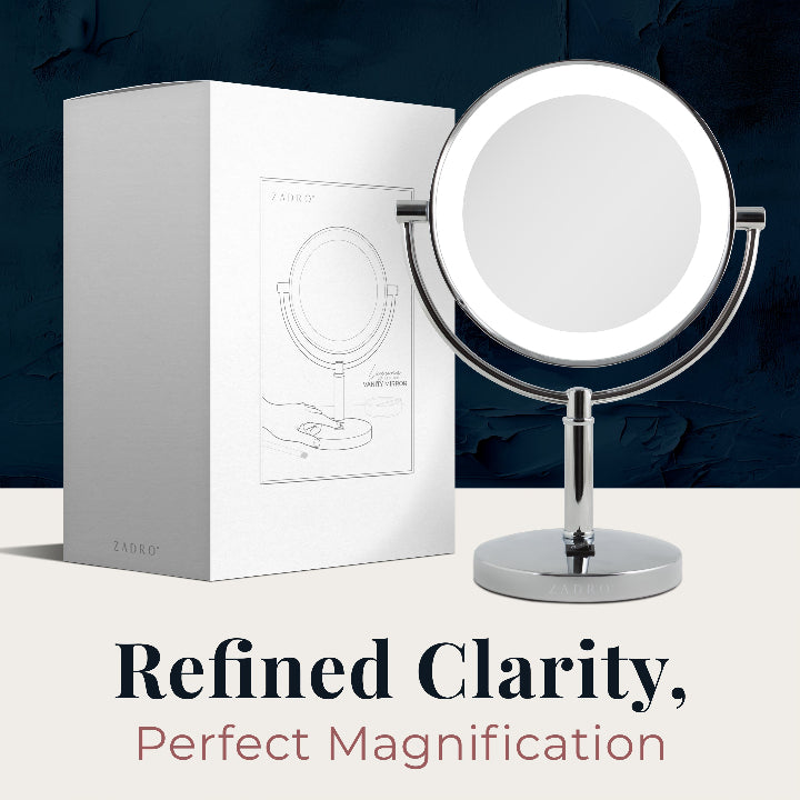 Laguna Lighted Makeup Mirror with Magnification