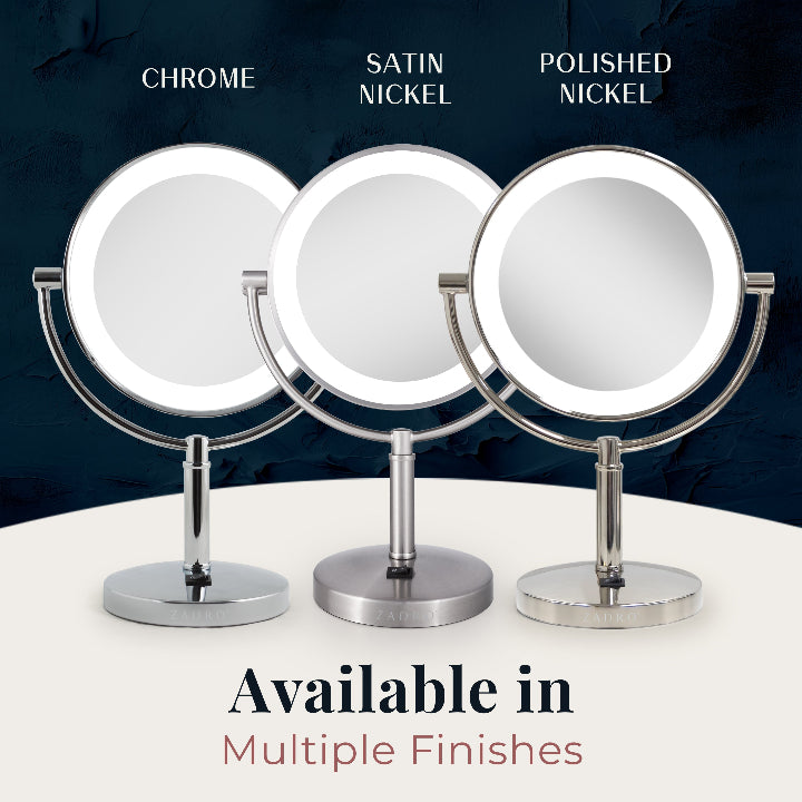 Laguna Lighted Makeup Mirror with Magnification