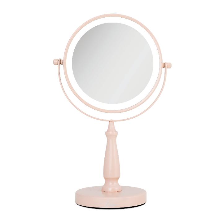 Lighted Makeup Mirror with Magnification