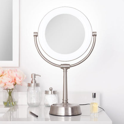 Lexington Lighted Makeup Mirror with Magnification
