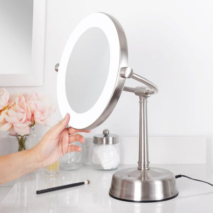 Lexington Lighted Makeup Mirror with Magnification