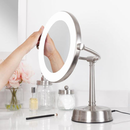 Lexington Lighted Makeup Mirror with Magnification